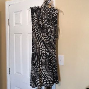 Black and white dress